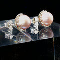 Luminous Edison Pearl Studs