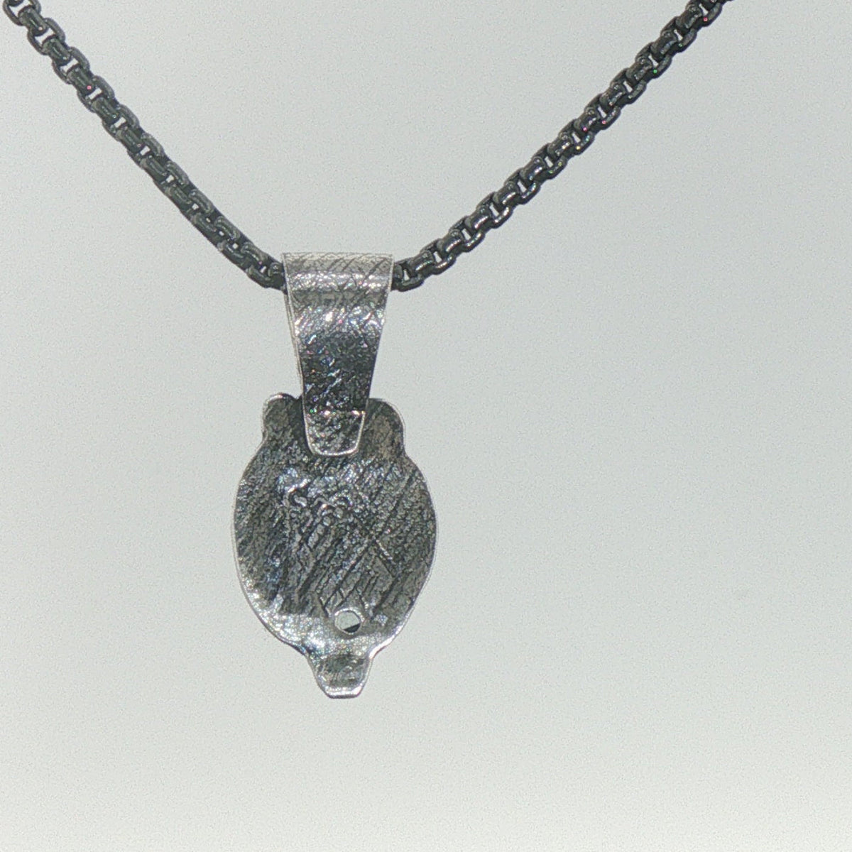 Petite Moss Aquamarine Pendant