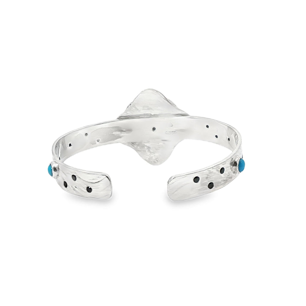 Yungai Turquoise Sterling Silver Cuff