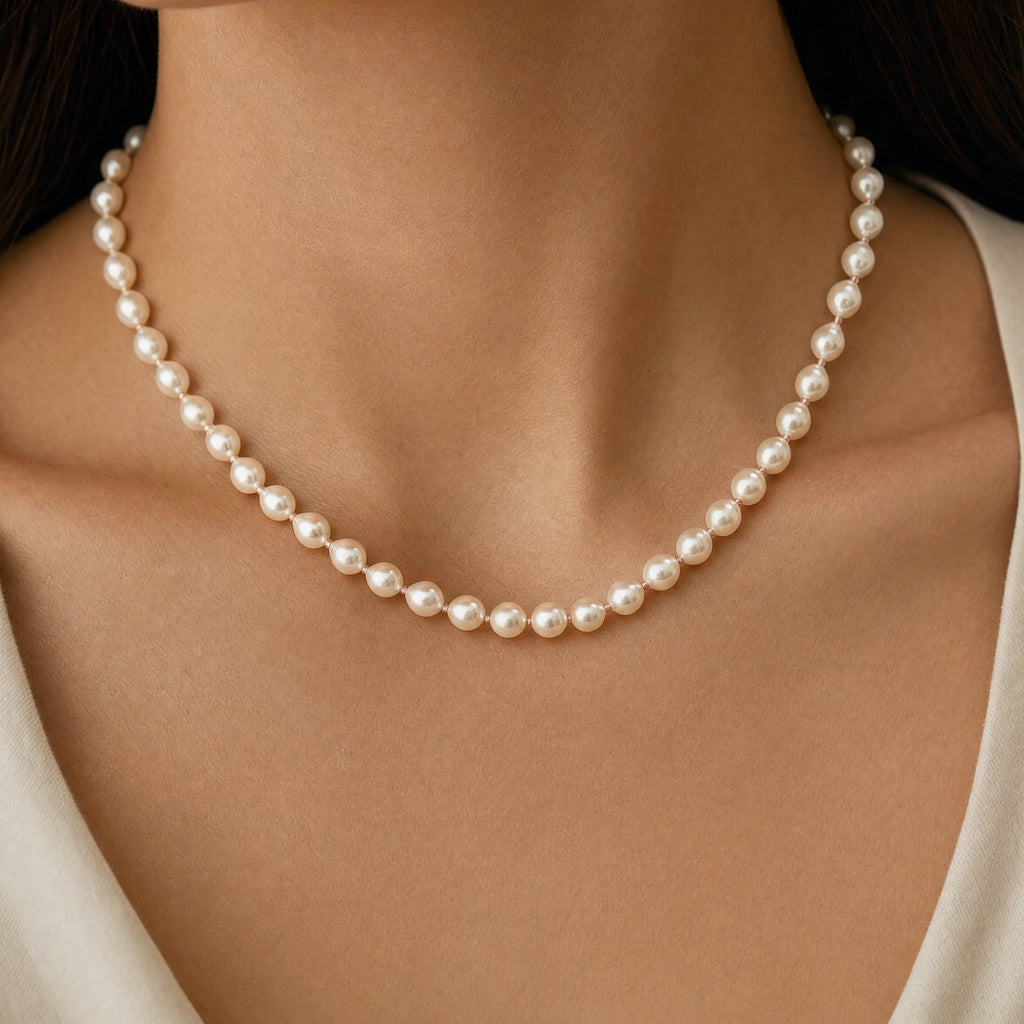 Baroque Akoya Pearls with 14K Yellow Gold Clasp